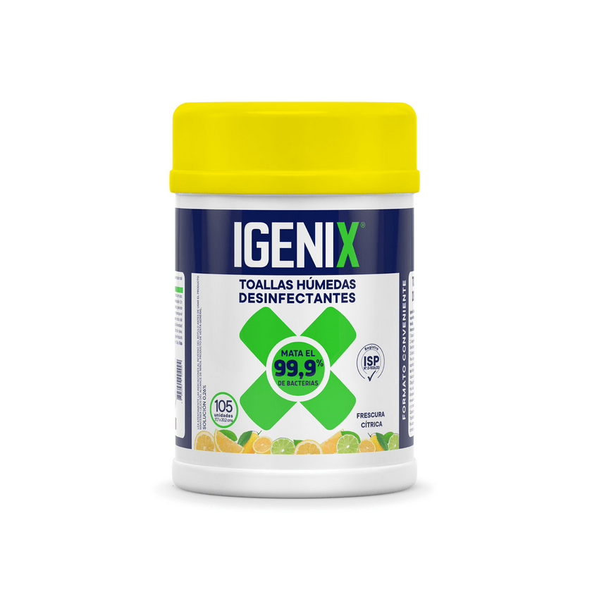 PAÑO ABSORBENTE MULTIUSO DESINFECTANTE Paq. 105 UD