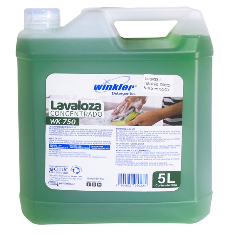 LAVALOZA CONCENTRADO 5L