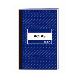 [OF91AU027] LIBRO DE OFICINA TIPO ACTA 50 HJS UD