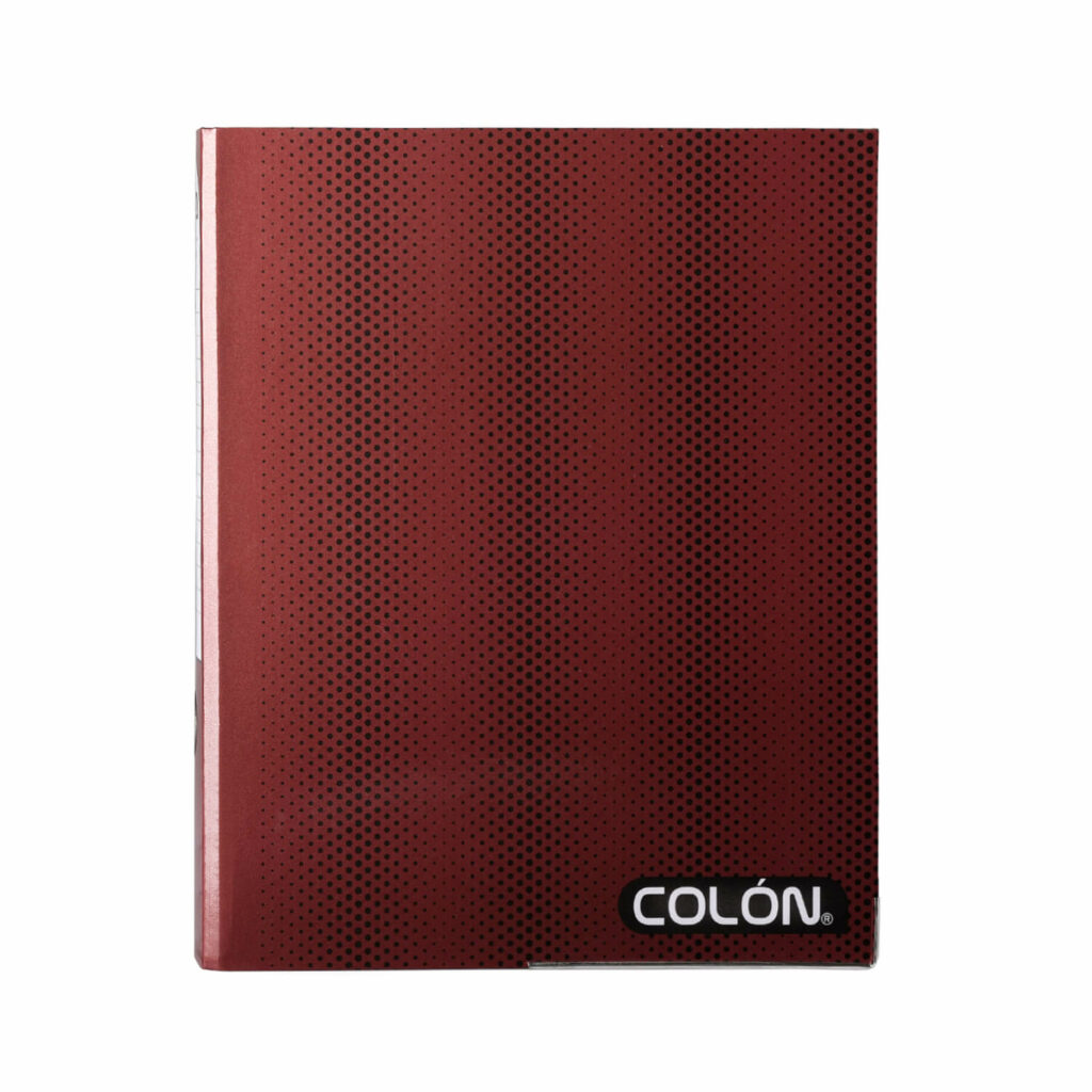 ARCHIVADOR OFICIO LOMO ANCHO BURDEO [450 HOJAS/CARTÓN DURO] UD