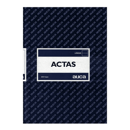 LIBRO DE OFICINA TIPO ACTA 200 HJS UD