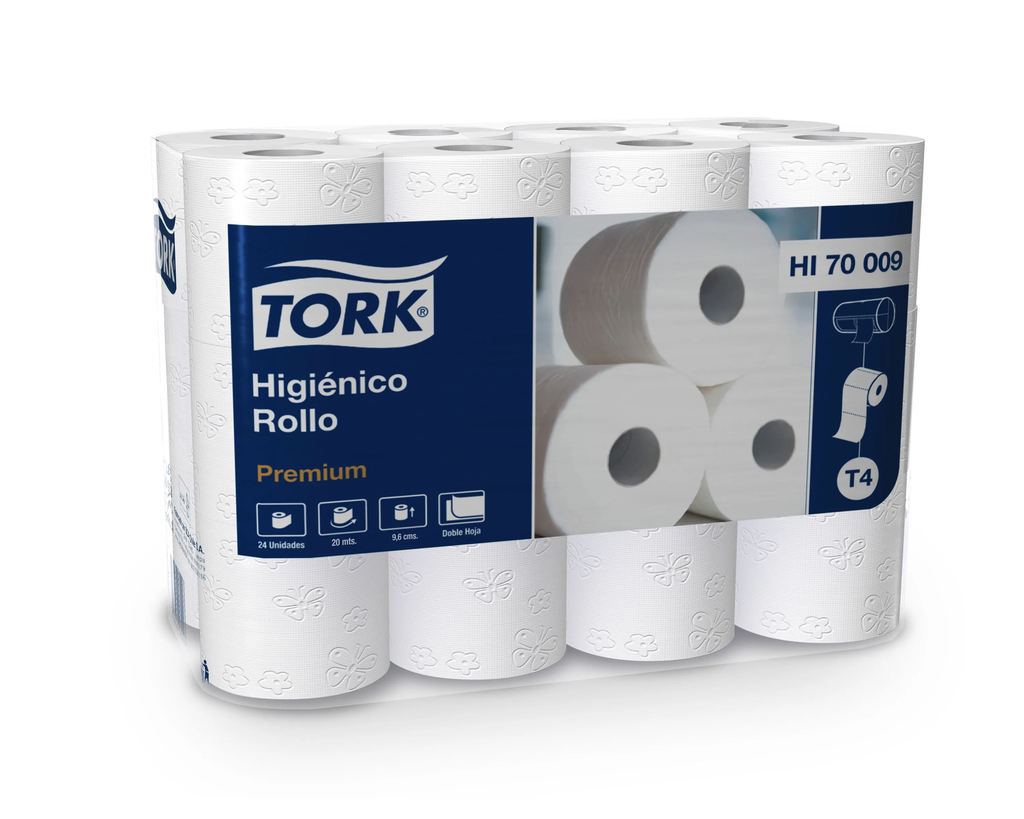 HIGIENICO PREMIUM ROLLO D/H 48 Rollos (2x24) x 20M HI70009
