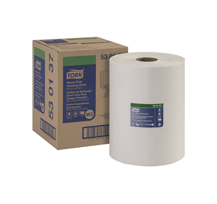 TOALLA WIPE USO INTENS BLANCO H/S 1 Rollo (400 Paños / 101,6M) TO86004