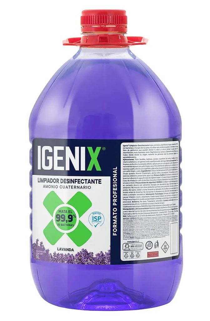 LIMPIADOR DE PISOS LAVANDA 5 L