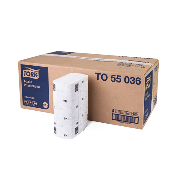 TOALLA UNIVERSAL INTERFOLIADA H/S 16 Paq. x 250UD TO55036