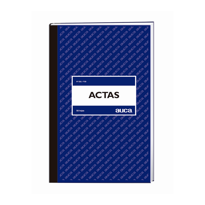 LIBRO DE OFICINA TIPO ACTA 50 hojas 1 unid - AUCA