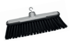 ESCOBILLON MUNICIPAL PLASTICO C/MANGO 30 cm UD