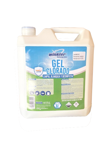 CLORO GEL HOGAR 3% 5L