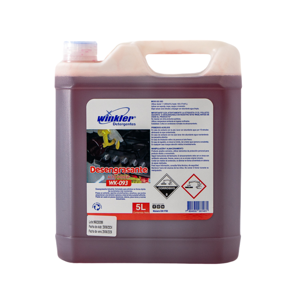 DESENGRASANTE ALTO PODER 5L
