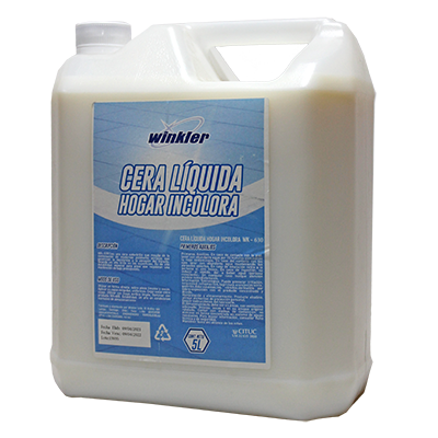 CERA ACRILICA AUTOBRILLO HOGAR INCOLORA (9%) 5 L - WINKLER