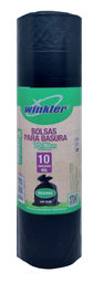 [AS88WK005] BOLSA BASURA NEGRA 70x90x0,18 Rollo 10 UDS