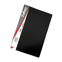 [OF91PR023] CARPETA OFICIO 60 FUNDAS VINIL LISO S/DISEÑO NEGRO UD