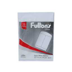 [OF91PR135] SOBRE SACO BLANCO OFICIO 90GR UD