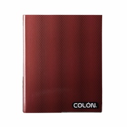 [OF91CL008] ARCHIVADOR OFICIO LOMO ANCHO BURDEO [450 HOJAS/CARTÓN DURO] UD