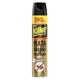 [AS82DM010] INSECTICIDA AEROSOL  ARAÑAS/CUCARACHA 390 CC