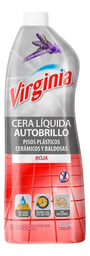 [AS85DM008] CERA PARA PISOS AUTOBRILLO ROJA 900mL