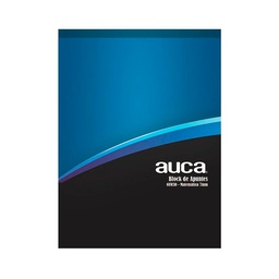 [OF91AU028] BLOCK OFICIO EMPASTADO MAT 7MM 80 HJS UD